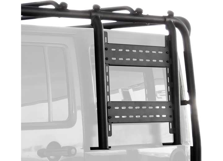 07-18 WRANGLER JK 2/4 DOOR CARGO ROOF RACK ACCESSORY MOUNT BLACK Body Armor 4x4