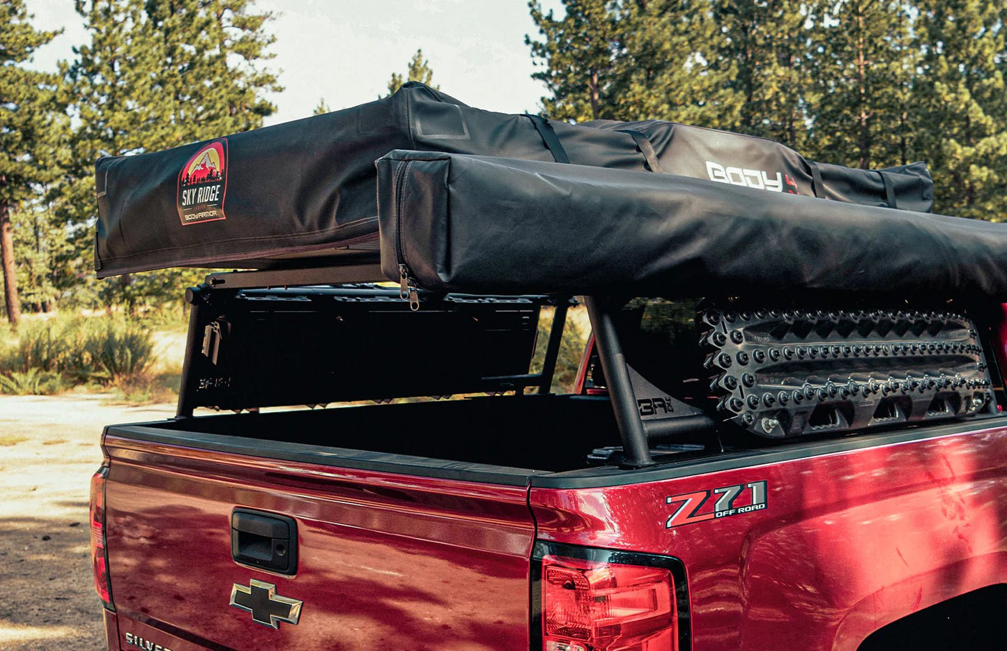 Body Armor 4x4 Sky Ridge Pike 3-Person Roof Top Tent