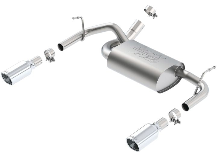 12-14 WRANGLER 3.6L AT/MT 4WD S SQ RL AC SR ATAK 2.5IN,2IN TIP 3.5IN SQ X 8IN