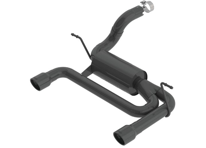 18 WRANGLER JL 3.6L V6 AT/MT 2+4WD 4DR S RD RL AC SR ATAK 2.75IN, 2.50 TIP Borla Exhaust