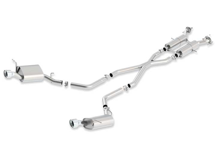 11-12 DURANGO 5.7L 4DR SPLIT REAR C-BACK SYSTEM Borla Exhaust