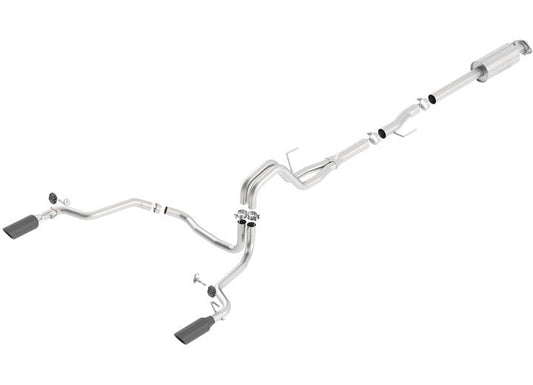 15-20 F150 3.5L/2.7L/5.0L AT EC/CC (NO RAPTOR)  ATAK EXHAUST SYSTEM W/4IN TIP Borla Exhaust