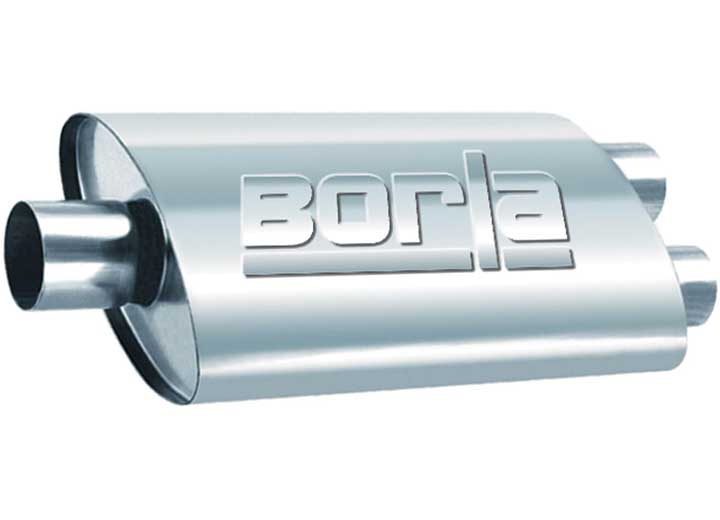 2.5IN, 19X4X9.5 CENTER/DUAL MUFFLER Borla Exhaust