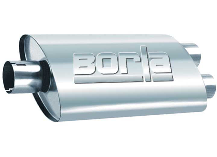 3IN, 2.5IN 19X4X9.5 CENTER/DUAL MUFFLER Borla Exhaust