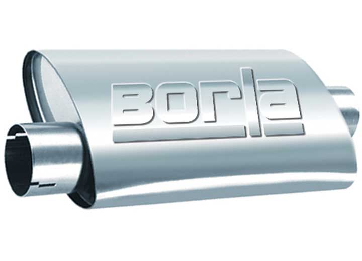 2.5IN, 14X4X9.5 OFFSET/CENTER MUFFLER Borla Exhaust