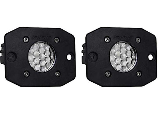 Compact IP68-Rated 1000 Lumens Flush Mount Backup Lighting Kit by Rigid Industries
