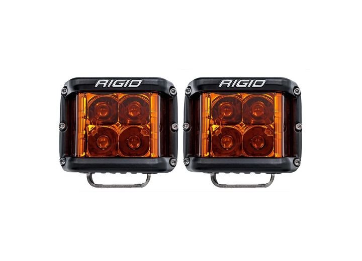 Rigid Industries D-SS Amber Spot Lights - High-Performance Pair