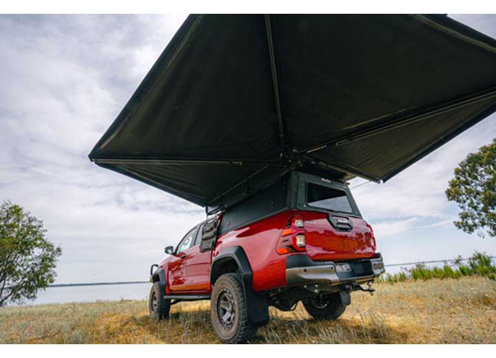 Ironman 4x4 - DELTAWING 6.5FT FREESTANDING AWNING WITH LED LIGHTS - 270 - DEGREE WATERPROOF UV50 KIT FOR RIGHT SIDE