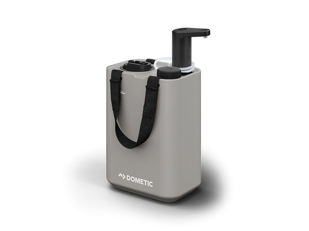 Dometic Go Portable Water Jug with Faucet - 11L/2.9Gal - Ash Color