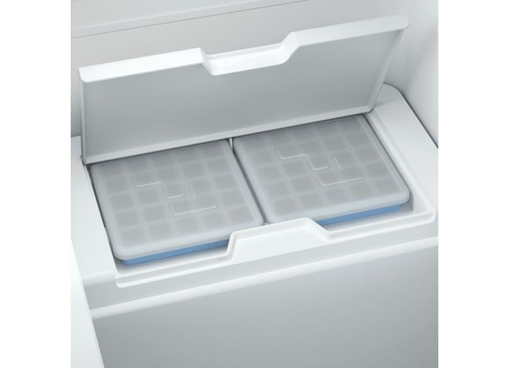 DOMETIC Outdoors CFX355IM AC/DC Powered Cooler for USA – 53L Capacity, Fits 83 Cans, 120V UL Plug, Built-in Ice Maker, Portable Freezer and Fridge
