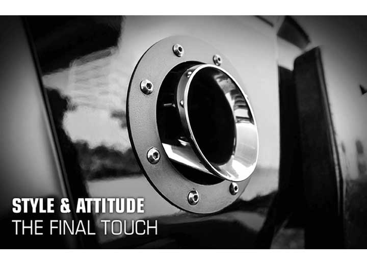 EXHAUST TIP 2.5IN ID/3.5IN OD 12IN OAL SS - EA