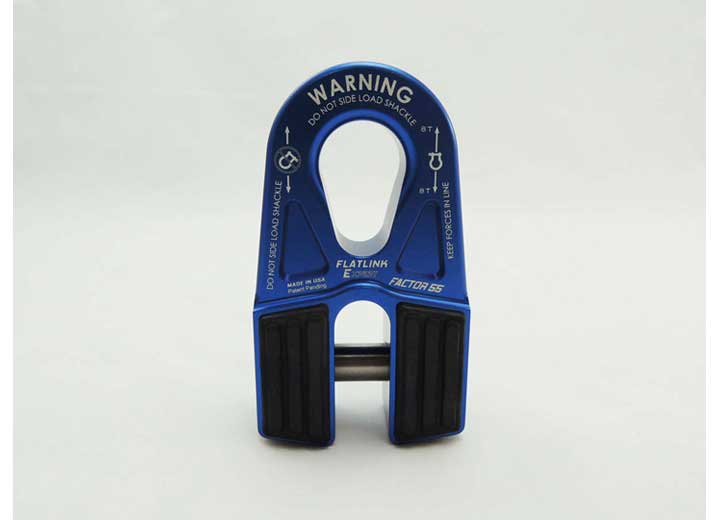 FLATLINK E EXPERT WINCH SHACKLE MOUNT BLUE