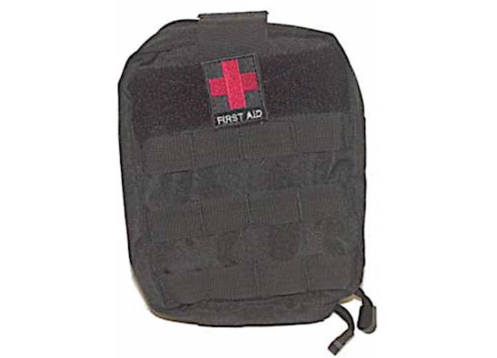 Smittybilt - FIRST AID STORAGE BAG; ROLL BAR MOUNTED; BLACK; FIRST AID SUPPLIES SOLD SEPARATELY