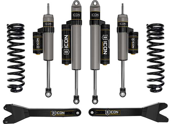Ford F250/F350 Gas 2.5 Stage 2 Premium Suspension Upgrade with Radius Arms