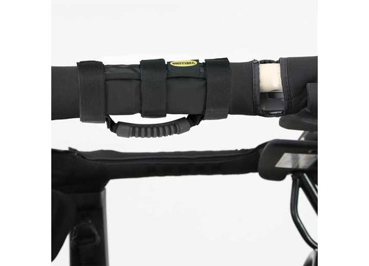 Smittybilt Extreme Grab Handle Pair - Black, 2007-2018 Jeep Wrangler JK 2/4-Door