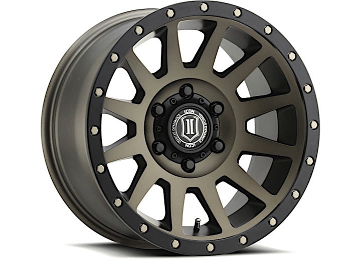 17 X 8.5 COMPRESSION 6 X 5.5IN 4.75INBP 0MM OFFSET- BRONZE
