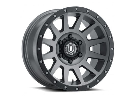 17 X 8.5 COMPRESSION 6 X 5.5IN 4.75INBP 0MM OFFSET- TITANIUM