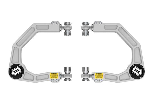 ICON 2021-2023 Ford Bronco Billet Upper Control Arm/Delta Joint Pro Kit – CNC Machined Aluminum, Enhanced Suspension Articulation, Adjustable, Durable Off-Road Performance