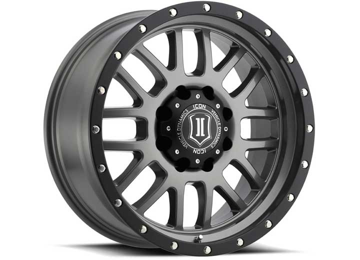 ICON ALLOYS ALPHA GUN MTL - 20 x 9 / 8 x 180 / 12MM / 5.5" BS