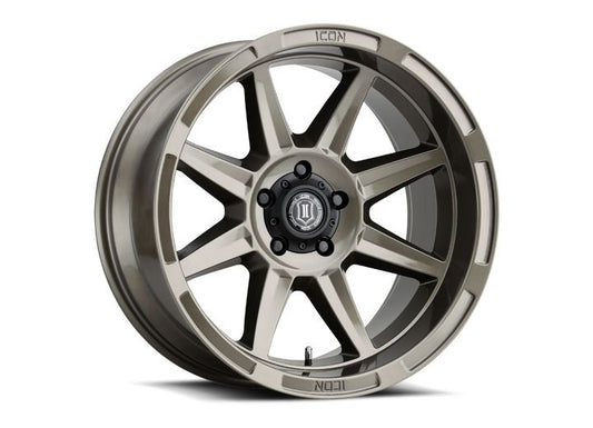 ICON ALLOYS Bandit GLS Bronze 20x10 Wheel - 5x5 Bolt Pattern, -24mm Offset
