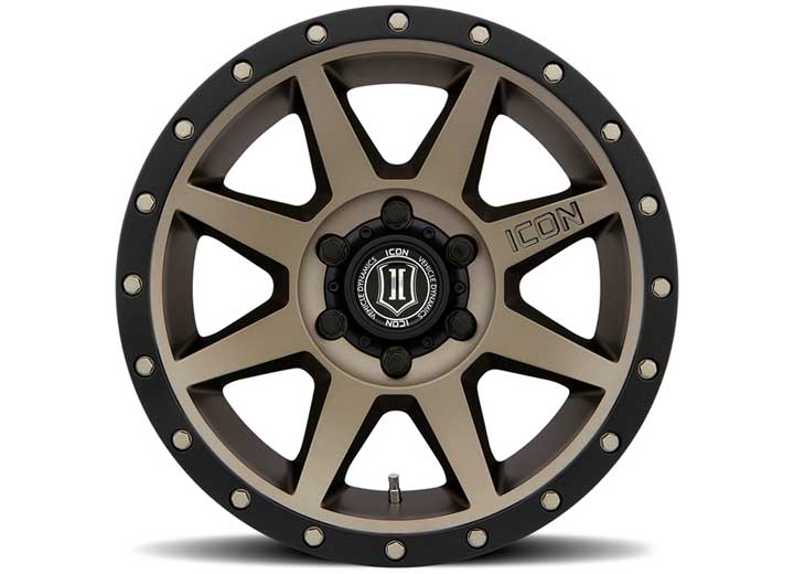 Icon Vehicle Dynamics - ICON Alloys Rebound Bronze - 18x9 Wheel - 5x5 Bolt Pattern - 12mm Offset - 4.5" Backspace