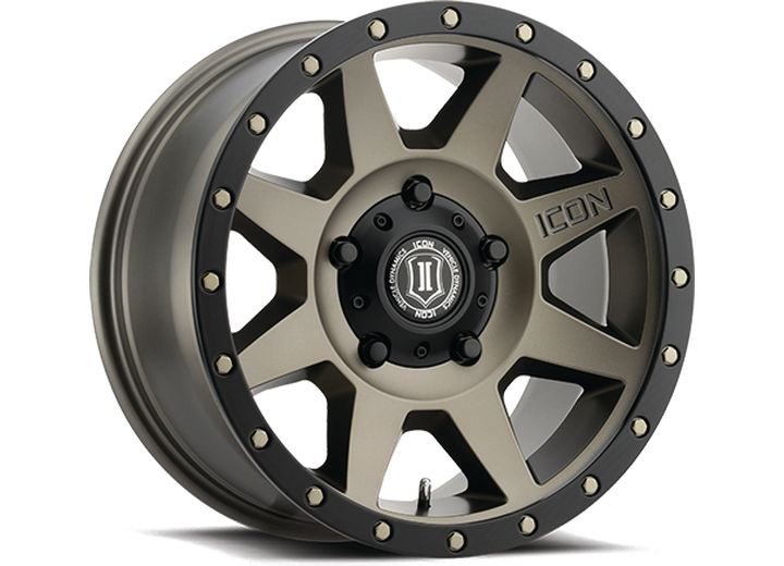 Icon Vehicle Dynamics - ICON Alloys Rebound Bronze - 18x9 Wheel - 5x5 Bolt Pattern - 12mm Offset - 4.5" Backspace