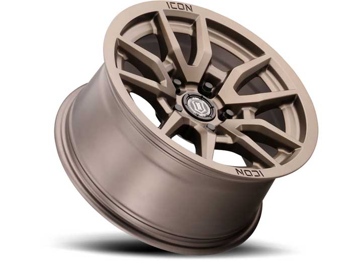 ICON ALLOYS VECTOR 5 Bronze Wheel - 17 x 8.5 - 5 x 150 Bolt Pattern - 25mm Offset - 5.75" Backspacing