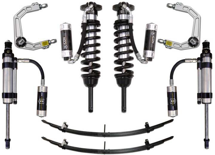 Icon Vehicle Dynamics 05-13 Toyota Tacoma 0-3.5" Stage 7 Suspension System with Billet UCA