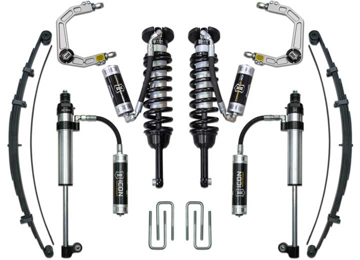 Icon Vehicle Dynamics - Icon Vehicle Dynamics Stage 10 Suspension System for 05 - 15 Tacoma & 16 - UP Models with Billet Upper Control Arms