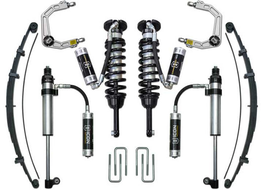 Icon Vehicle Dynamics - Icon Vehicle Dynamics Stage 10 Suspension System for 05 - 15 Tacoma & 16 - UP Models with Billet Upper Control Arms