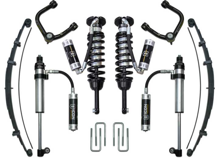 Icon Vehicle Dynamics - Icon Vehicle Dynamics Tacoma Stage 10 Suspension System with Tubular UCA for Enhanced Off - Road Performance