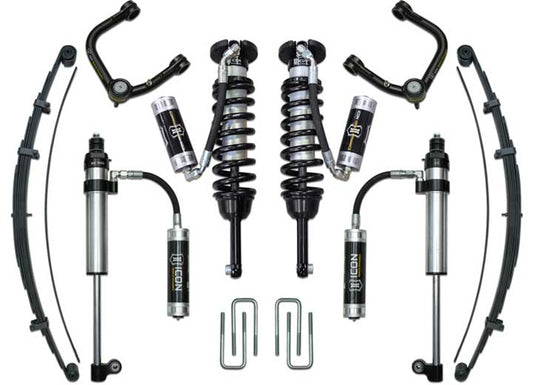 Icon Vehicle Dynamics - Icon Vehicle Dynamics Tacoma Stage 10 Suspension System with Tubular UCA for Enhanced Off - Road Performance