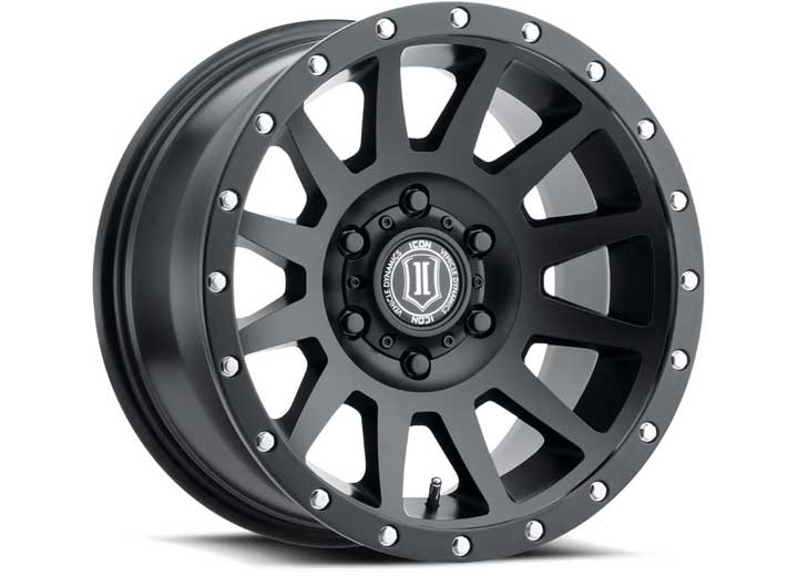 17 X 8.5 COMPRESSION 6 X 135 5INBP 6MM OFFSET- SAT BLACK