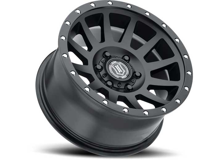 17 X 8.5 COMPRESSION 6 X 135 5INBP 6MM OFFSET- SAT BLACK