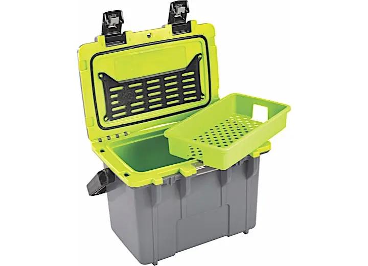 Pelican - IM 14QT ELITE COOLER DKGRY/EGRN