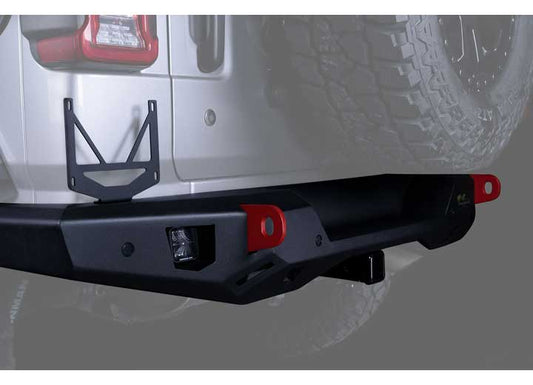 18-C WRANGLER RAID REAR BUMPER WITH BUILT-IN RECOVERY POINTS AND LIGHTING