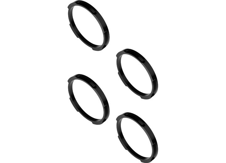 KC Hilites FLEX ERA 10" LED Light Bar Bezel Kit - Sleek Gloss Black - The Ultimate Off-Road Lighting Enhancement KC Hilites