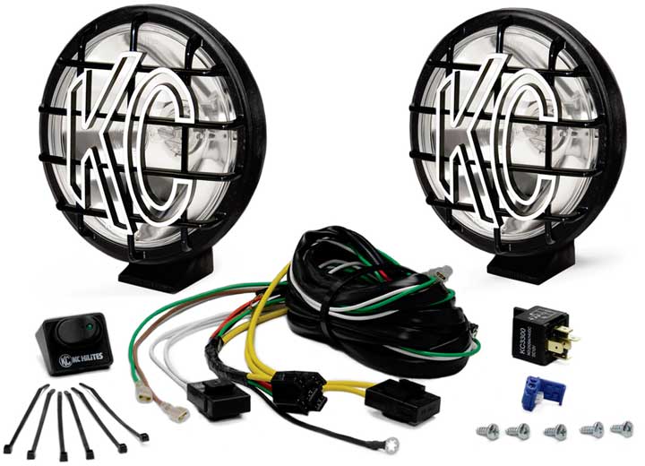 KC Hilites APOLLO PRO 5" Round Long Range 100W LED Lights - Ultimate Adventure Illumination KC Hilites