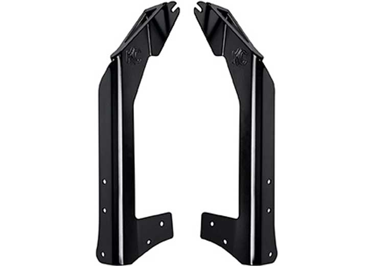 KC Hilites 50" LED Overhead Mount Bracket Kit for Jeep Wrangler JK (2007-2016) - Superior Off-Road Lighting Solution