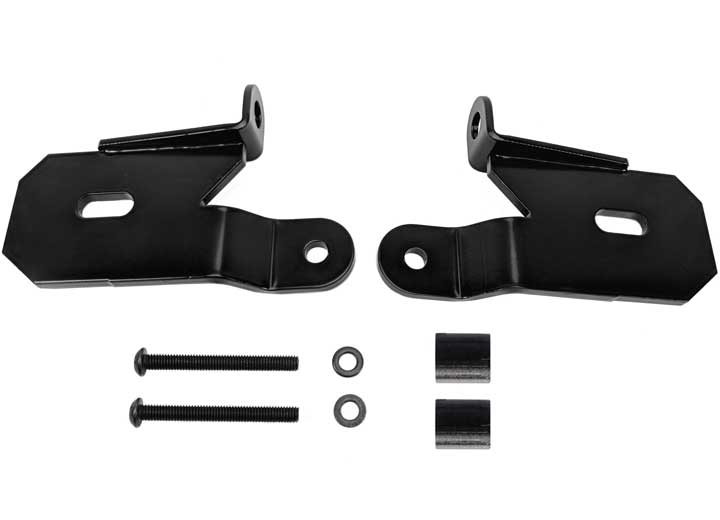 KC Hilites 18-C Jeep Wrangler JL A-Pillar Bracket Kit 18-19 - Ultimate Off-Road Lighting Upgrade KC Hilites