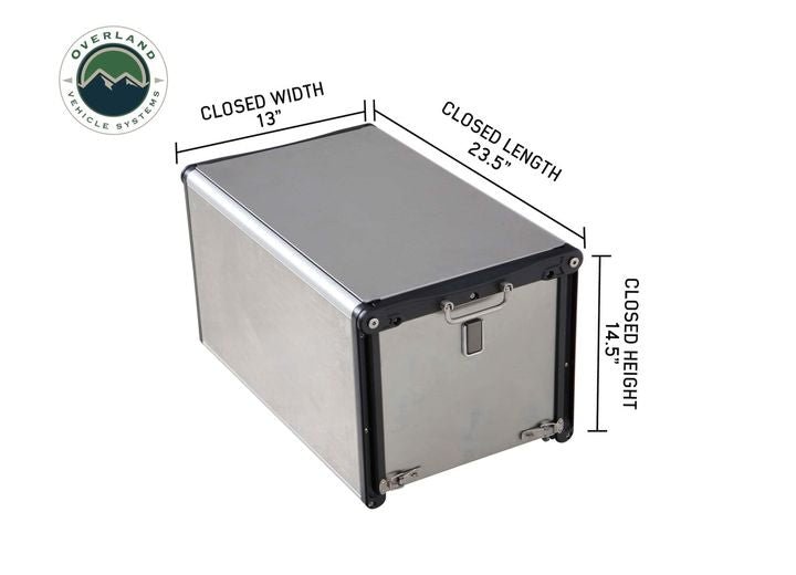 KOMODO CAMP KITCHEN - DUAL GRILL, SKILLET, FOLDING SHELVES, AND ROCKET TOWER -