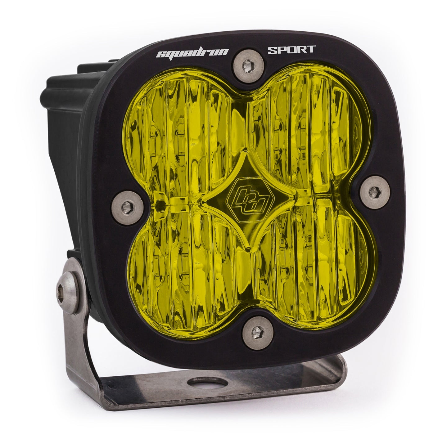 LED LIGHT POD WIDE CORNERING PATTERN AMBER WHITE SQUADRON SPORT BAJA DESIGNS