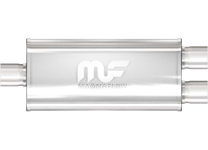 MUFFLER PERFORMANCE SS 14X5X8 3.0/2.5 C/D