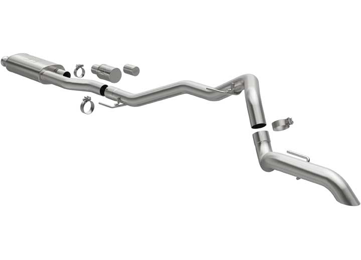 20-C GLADIATOR OVERLAND SERIES CAT-BACK EXHAUST SYSTEM