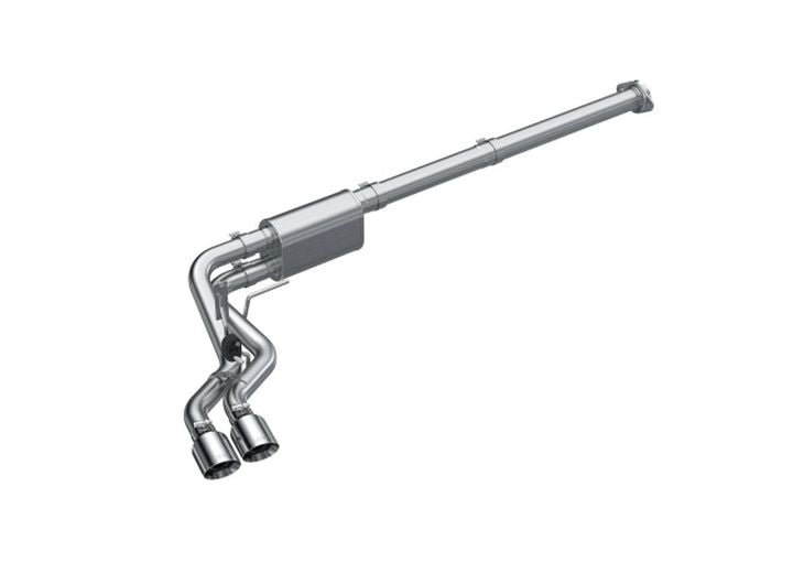 MBRP Armor Pro High-Performance Cat-Back Exhaust System for 2021-2024 Ford F-150 5.0L V8 - T304 Stainless Steel, Aggressive Race Sound