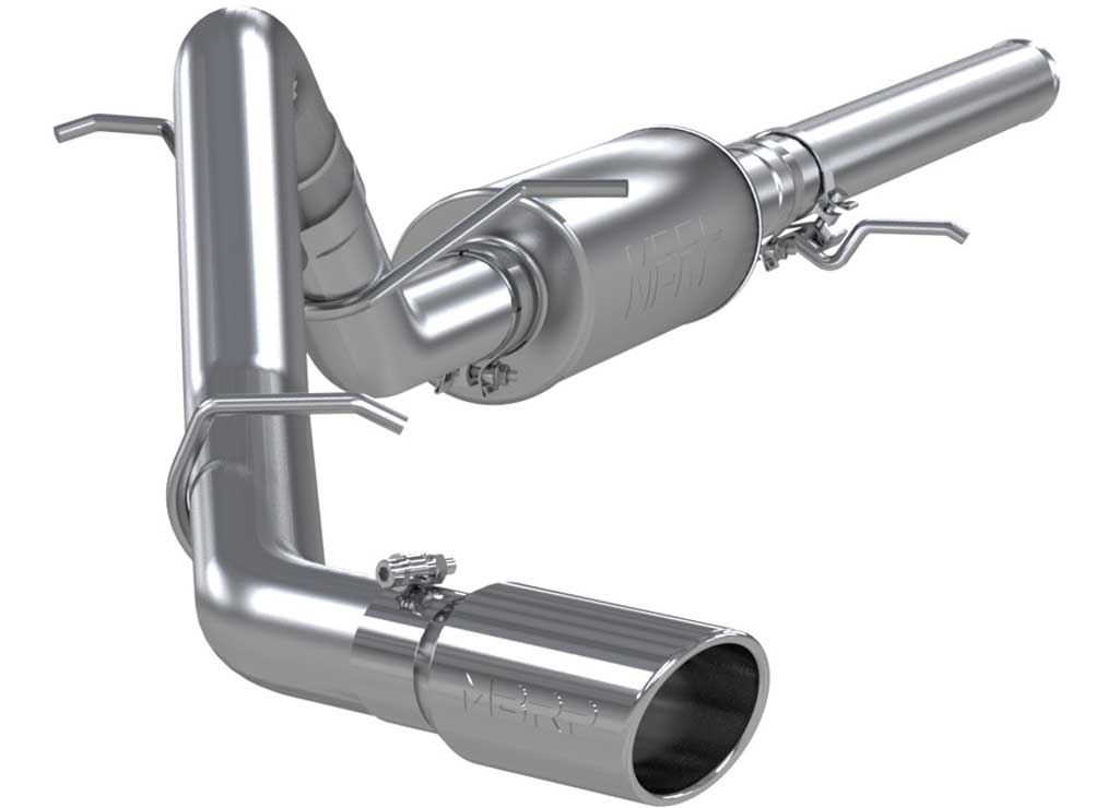 3-Inch Cat Back Exhaust Kit for 14-17 Silverado/Sierra 1500 V6/V8 - T409, Single Side Exit MBRP, Inc.