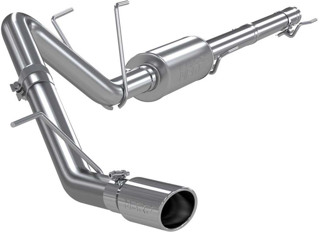 MBRP Armor Lite Cat-Back Exhaust System for 2009-2010 Dodge Ram 1500 - 3-Inch Aluminized Steel, Refined Tour Sound Profile MBRP, Inc.
