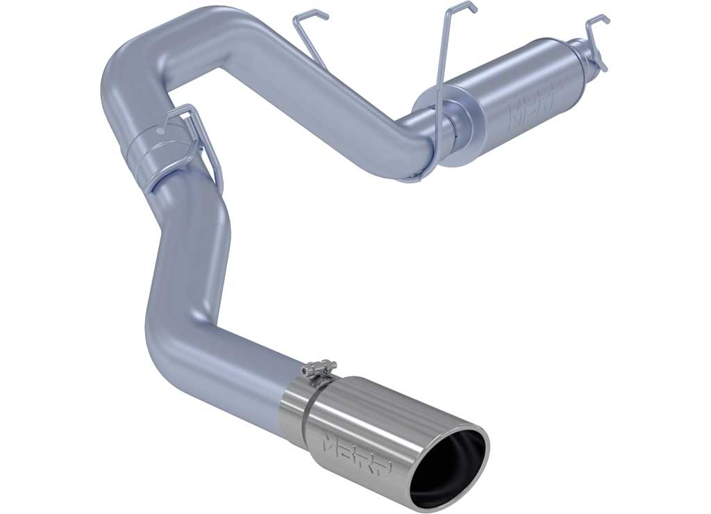 4-Inch Cat-Back Exhaust System for 2014+ RAM 2500/3500 6.4L - Single Side Exit