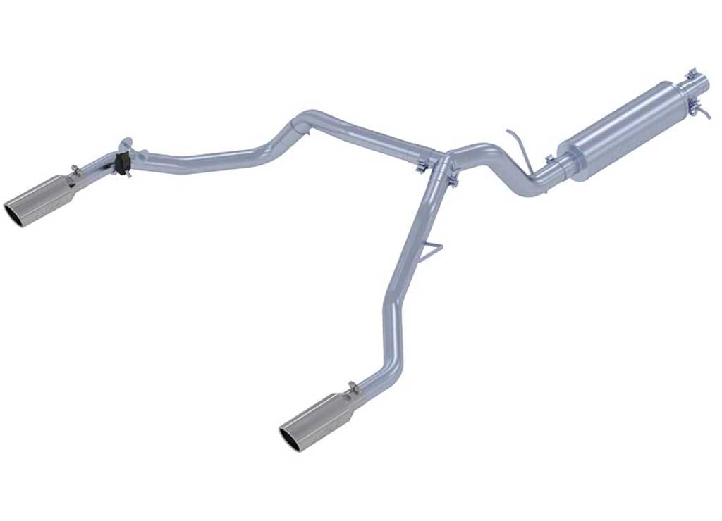 2019 Ford Ranger EcoBoost T304 Stainless Steel Cat Back Exhaust System with Dual Split Rear Exit MBRP, Inc.