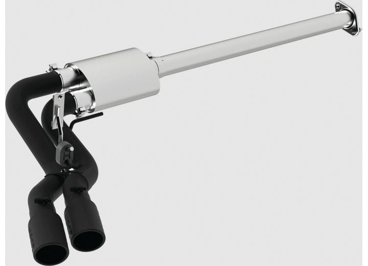 2015-2020 Ford F150 3-Inch Dual Outlet Cat-Back Exhaust System - Race Version in Black MBRP, Inc.